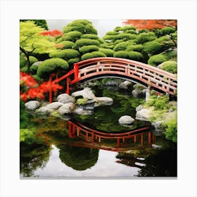 Japanese Garden Canvas Print