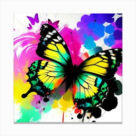 Colorful Butterfly 112 Canvas Print