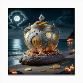 Pot Of Gold Canvas Print