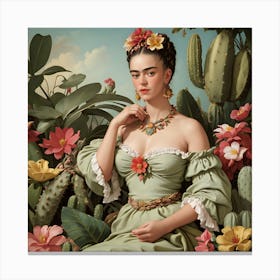 Frida Kahlo Canvas Print