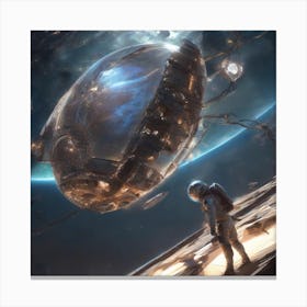 Space life Canvas Print