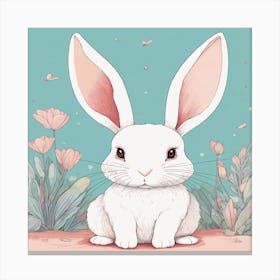 Cute Bunny Canvas Print