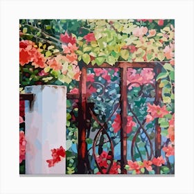 Hibiscus Garden Canvas Print