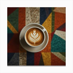 Latte Art 47 Canvas Print