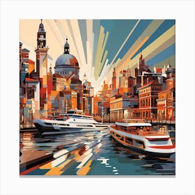 Venice Painting Canvas Print