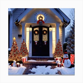 Christmas Decorations 9 Canvas Print