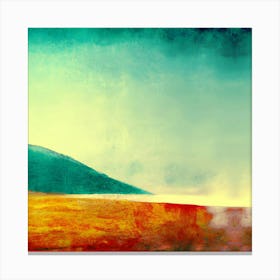 Abstract Landscape Painting Canvas Print