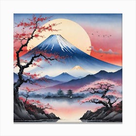 Mt Fuji Canvas Print