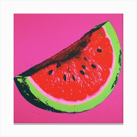 Watermelon Pop Art 2 Canvas Print