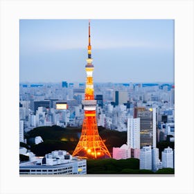 Tokyo Tower 1 Canvas Print