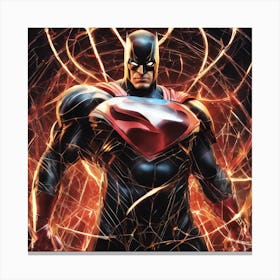 Superman 4 Canvas Print