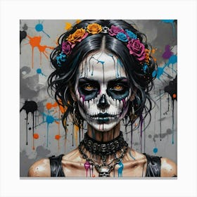 Day Of The Dead 1 Canvas Print