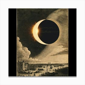 Eclipse Of The Sun 1 Canvas Print