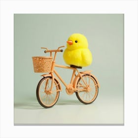 Asm A Bicycle With A Basket And There Is A Yellow Chic 492b02b4 7f29 44be Abce F73298448cc1 Canvas Print