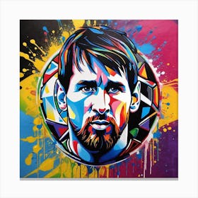 Lionel Messi Canvas Print