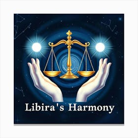 Libra'S Harmony 1 Canvas Print