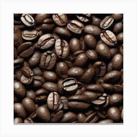 Coffee Beans 203 Canvas Print