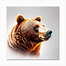 Grizzly Bear Canvas Print