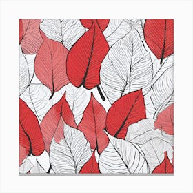 Red Leaves Canvas Print