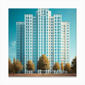 Apartment Building - Apartment Stock Videos & Royalty-Free Footage 1 Canvas Print