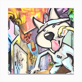 Street Animals9 Canvas Print