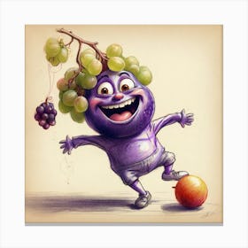 Grapes 13 Canvas Print