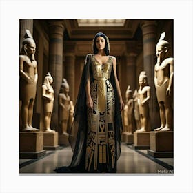 Egyptian Queen 33 Canvas Print