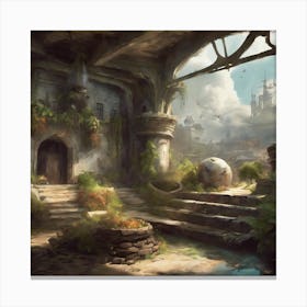 Dungeons And Dragons 10 Canvas Print