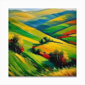 Landscape Painting 132 Canvas Print