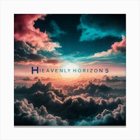 Heavenly Horizons Canvas Print