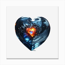 Heart Of Love Canvas Print