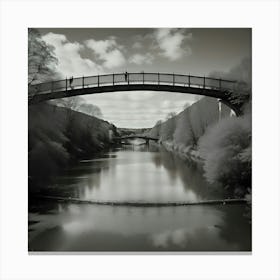 Bridge Over The River 1 Canvas Print