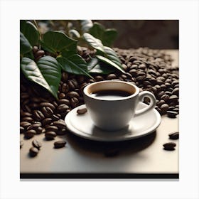 Coffee Beans 26 Canvas Print