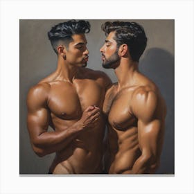 'The Lovers' Canvas Print