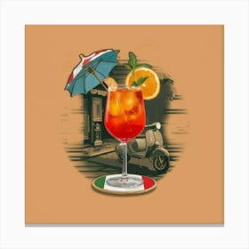 Italian Cocktail Canvas Print