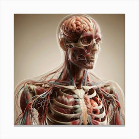 Human Anatomy Canvas Print