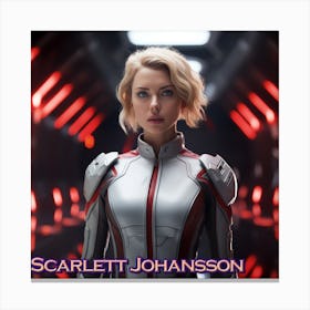 Scarlett Johansson 1 Canvas Print