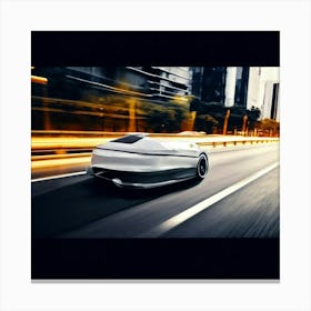 Futuristic Car 13 Canvas Print