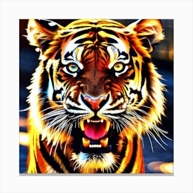 Tiger Painting 16 Canvas Print