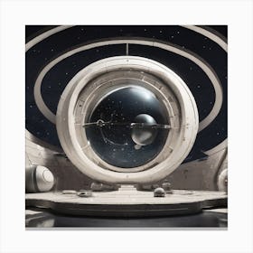 Space Station 74 Canvas Print
