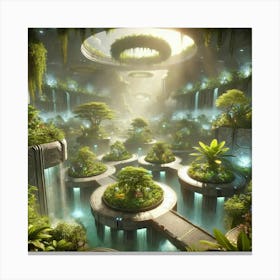 Tempest Garden Canvas Print