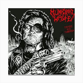 Municipal Waste Trash Metal 4 Canvas Print