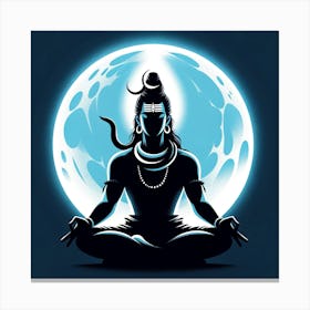 Lord Shiva 7 Canvas Print