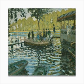 La Grenouillere Canvas Print