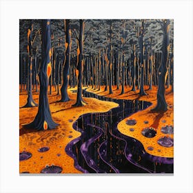 'The Forest' 6 Canvas Print