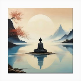 Buddha Meditation Canvas Print