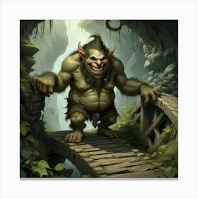 Troll 4 Canvas Print