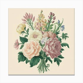 Bouquet Of Flowers 1 Canvas Print