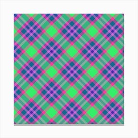 Plaid Pattern 22 Canvas Print