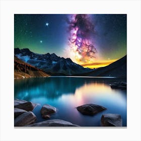 Milky way 1 Canvas Print